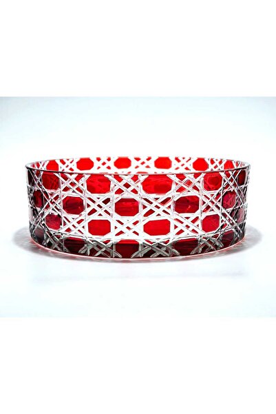 Kristal Market Crystal Decor Honeycomb Tableware Presentation Bowl