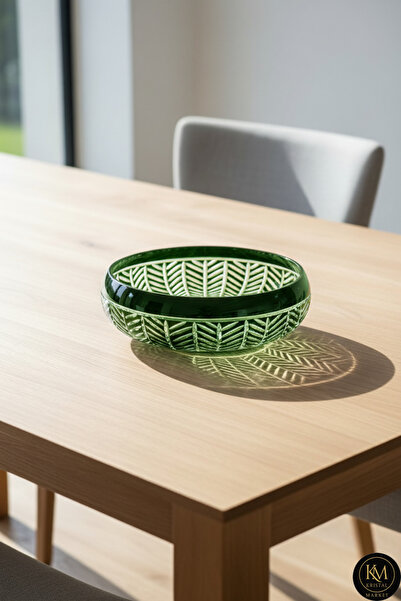 Kristal Market Kristal Dekor Kase 28cm Paris Sofra Sunum Kasesi