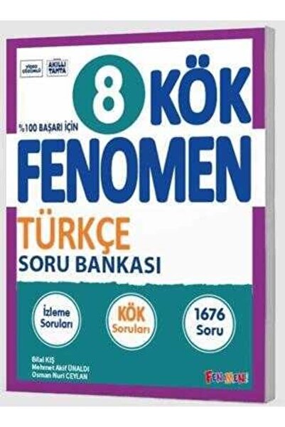 Fenomen Yayıncılık 8. Sınıf KÖK Türkçe Soru Bankası
