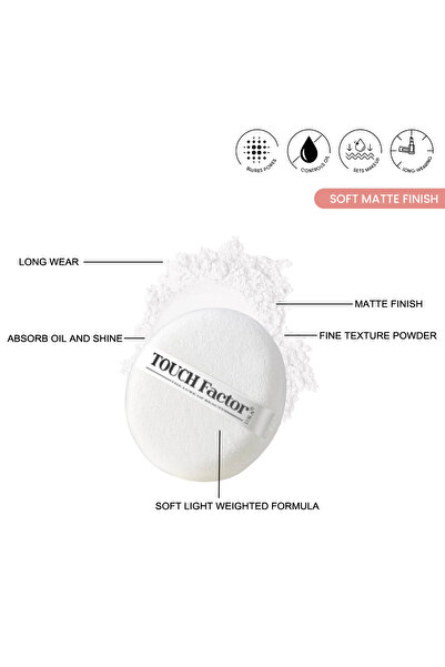 TOUCH FACTOR Easy Bake Loose setting Powder