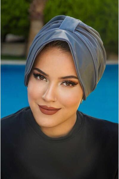 Aişe tesettür Sea Smoke Hat