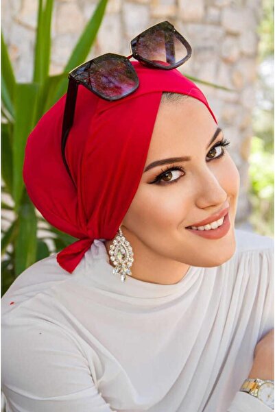 Aişe tesettür Red Cross Sea - Pool Cap Design