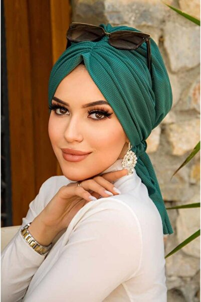 Aişe tesettür Капачка с изумруди