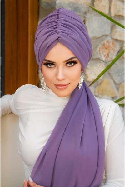 Aişe tesettür Tamnolila Naborano omotana kapa