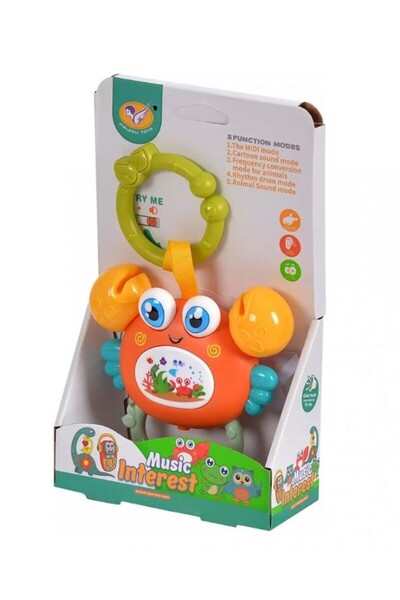 KentOyuncaK جرس هزاز السلطعون - أصفر