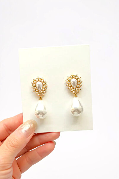 maia Sallantılı İnci Küpe