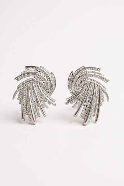 maia Retro Metal Braided Earrings