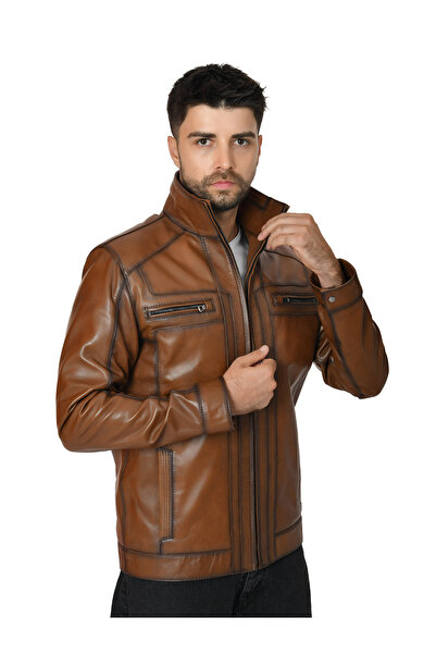 modarz سترة جلدية للرجال 7006