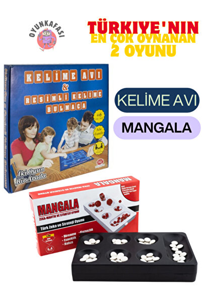 OYUNKAFASI MANGALA-KELİME AVI & RESİMLİ KELİME BULMACA
