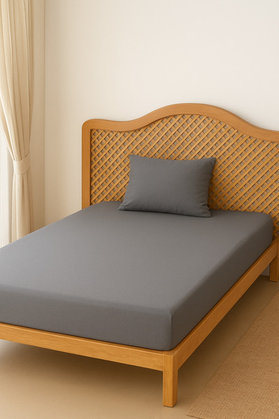 nefisenem 100% Cotton Fitted Sheet Set - Single Size