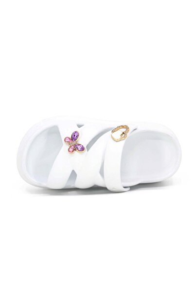 Riva Shoes Dívčí sandály Bazén Pláž Dovolená Denní Léto Pohodlné Protiskluzová podrážka Butterfly Detailní pantofle