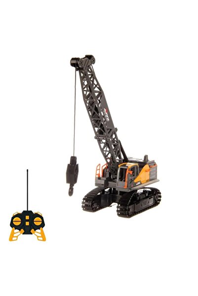 SCOWETTO 1:24 40Mhz Uzaktan Kumandalı Şarjlı 6 Fonksiyon Vinç İş Makinası