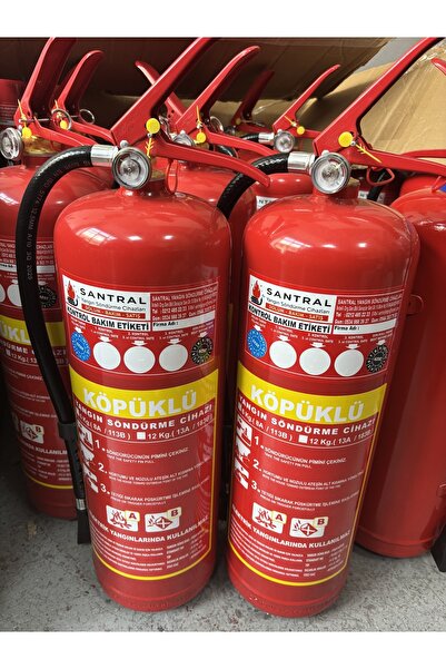 SANTRAL 6 KG FOAM KÖPÜKLÜ YSC(FOSFORLU LEVHA-TALİMAT-ASMA APARATI-3M MASKE