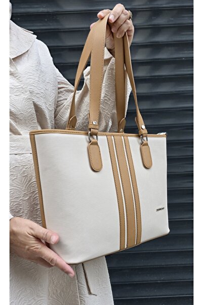 Just Polo EU Miami Polo Clup Women's Large Size 3 Compartments Shoulder Bag