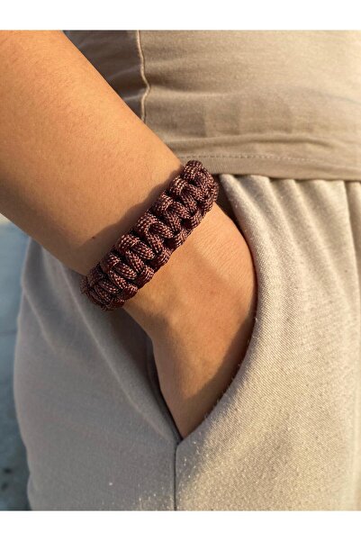 My Strape سوار باراكورد بني اللون