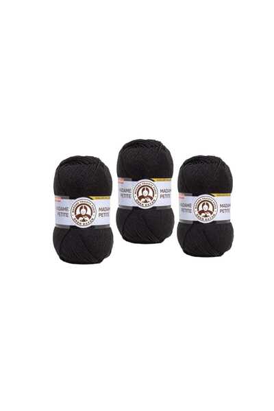 Ören Bayan ÖRENBAYAN MADAME PETİTE BLACK 999 pachet de 3
