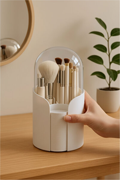 Higienox Olivia Brush Makyaj Fırçası ve Pamuk Düzenleyici Organizer