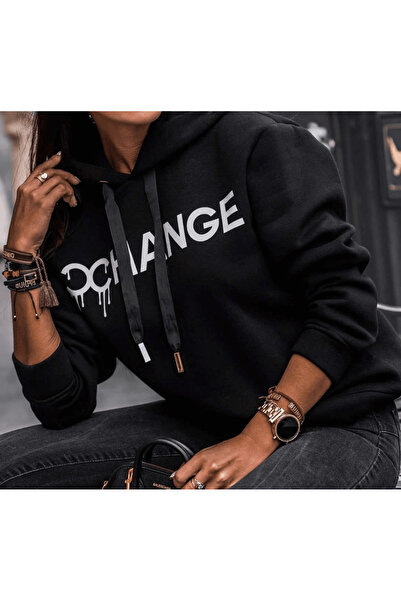 rengamoda Rengastyle Chance з принтом, 3-ниткова тканина, капюшон, світшот