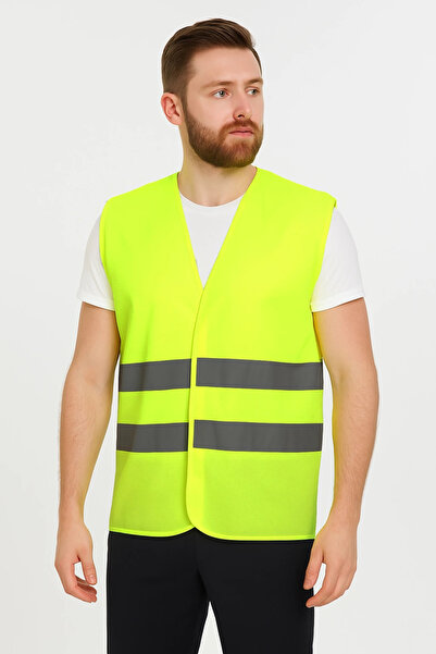 Kardelen İş Elbiseleri Galanthus Hi-Vis Vest Phosphorescent Reflective Safety...