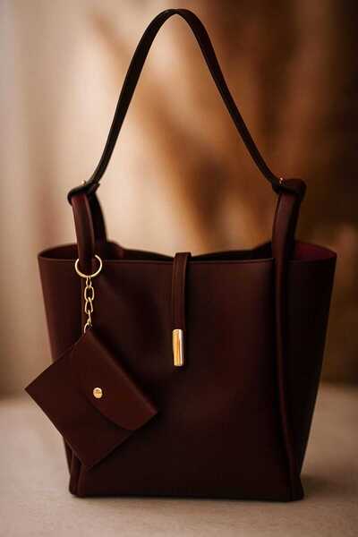 ROYAL LADYS Geantă de mână pentru femei cu fermoar de dimensiuni mari – Versi...