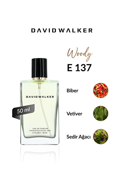 David Walker E137 Tendrew 50 ml Erkek Parfüm | Woody