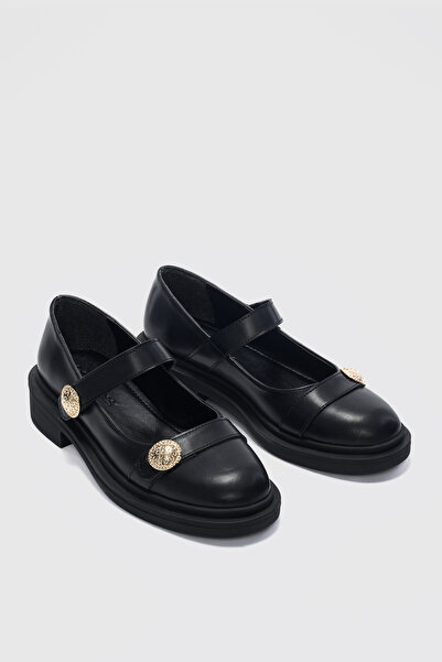 selinshoes Mirora Gold Accessory Подробно описание Ортопедични дамски мокасини с велкро - ЧЕРЕН