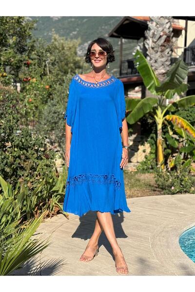 Punta Otantik VL3026 Φόρεμα Voile Saks