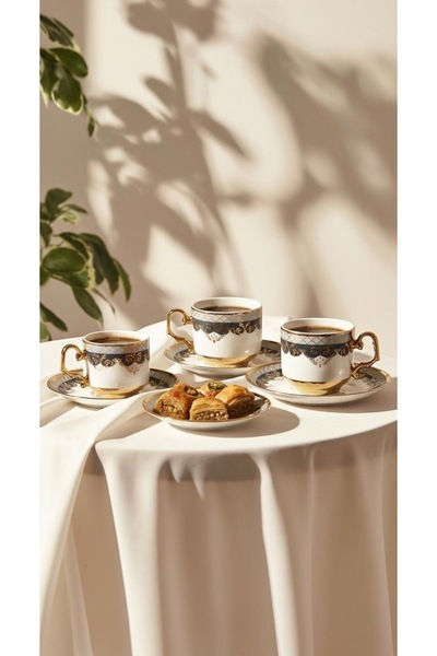 Generic Tea or cappuccino cups and saucers set