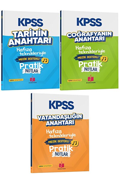 Andromeda 2026 Kpss Pratik 3'lü Hafıza Teknikleriyle Müzik Destekli Set - Gen...