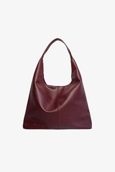 MARSEPTUN Milan Mat Dokulu Bordo Çanta