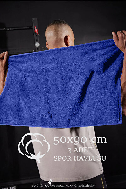 QURRY 3 бавовняні спортивні рушники розміром 50x90 см | Рушник для спортсменів, рушник для фітнесу, рушник для тренувань