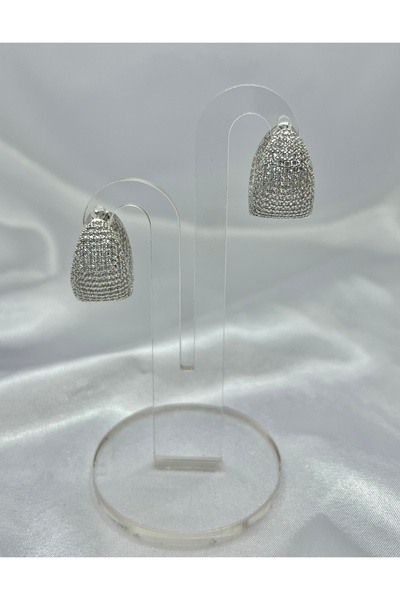 Nilonya Aksesuar Vip Seri Xuping Büyük Zirkon Taşlı Abiye Küpe