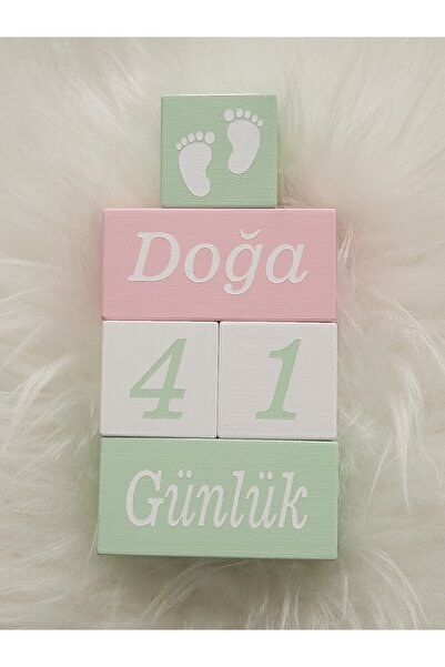 Yoyowoods Anı Küpü -dekoratif Ahşap Oyuncak