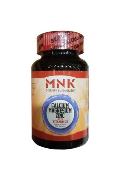 Mnk Calcium Magnesium Zinc with D 120 Tablets