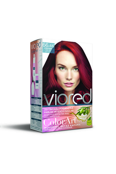 viored ColorArt Set Boya 66.46 Ateş Kızılı