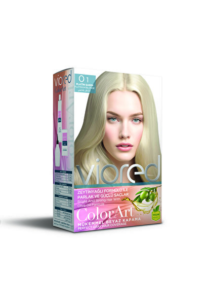 viored ColorArt Set Boya 0.1 Platin Sarısı