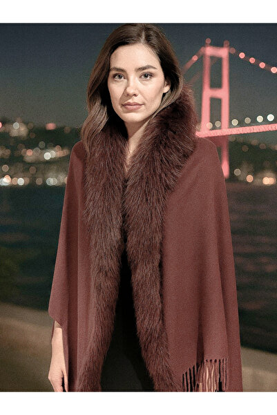 fiore fashion Σκάι Κασμίρ - Χοντρό Σάλι Φούξιλ