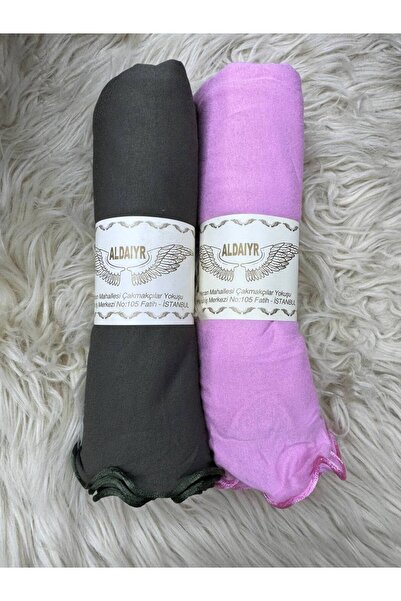 ALDAİR Şal din bumbac pieptănat cu șnur