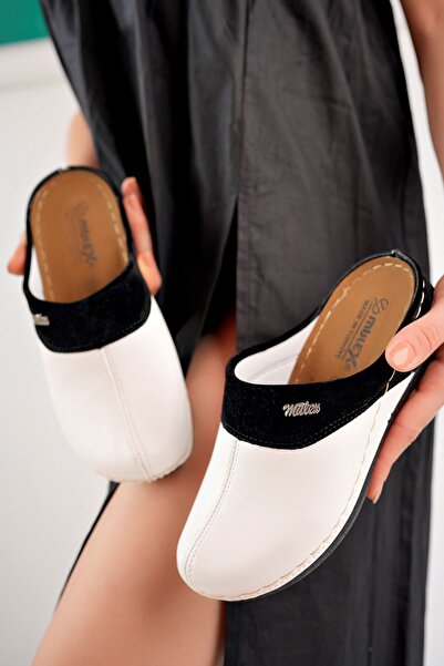 Jomoti Orthopedic Pad Closed Toe White Slippers