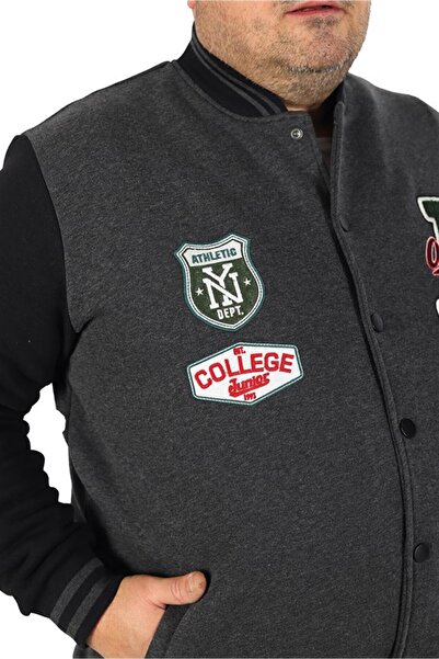 Starbattal Παλτό μεγάλου μεγέθους College Junior 22752 ΑΝΘΡΑΚΙΤΗΣ