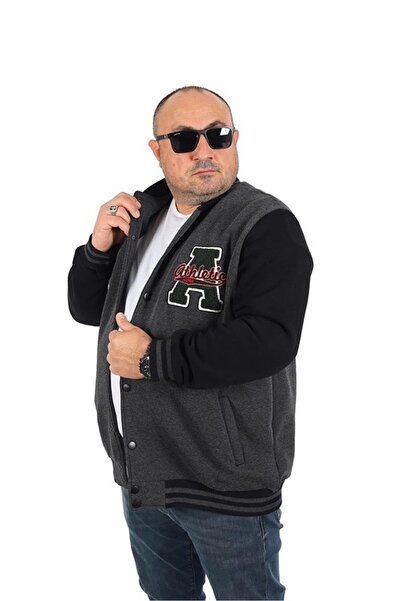 Starbattal Παλτό μεγάλου μεγέθους College Junior 22752 ΑΝΘΡΑΚΙΤΗΣ