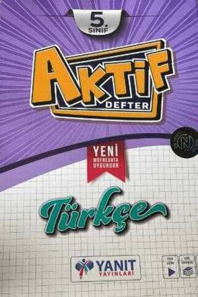 Yanıt Yayınları Yanıt 5. Sınıf Türkçe Aktif Defter
