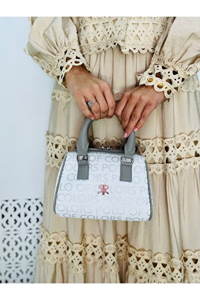 Çanta Trend Geantă Polo Of Colors pentru femei cu curea de mână și curea de umăr încrucișată