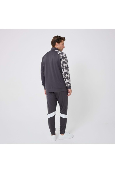 Joma Premium Σετ Φόρμας Κάμπινγκ Ανδρική Φόρμα ΓΚΡΙ