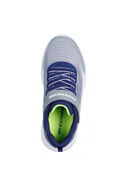 SKECHERS Microspec Advance 403926L Ortopedik Çocuk Spor Ayakkabı GRİ