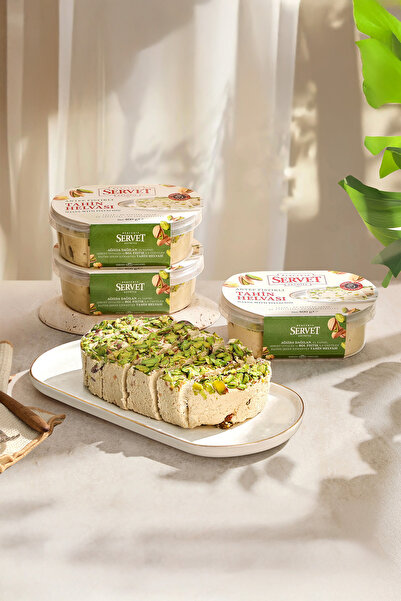Servet Antep Fıstıklı Helvası 400g 3'lü Avantaj Paketi