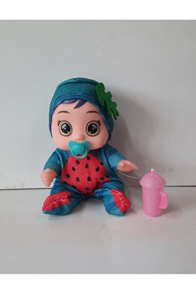 ydn Cry Baby Ağlayan Bebek Sessiz Oturan Bebek 14 cm