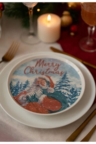 KAİZEN Yılbaşı Noel Tabak 32 Cm