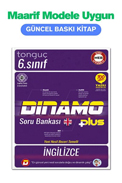 Tonguç Yayınları Tonguç 6. Sınıf Dinamo Ingilizce Soru Bankası