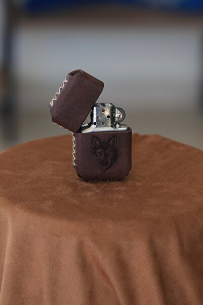 RETROTR El Yapımı Hakiki Deri Çakmak Isme Özel